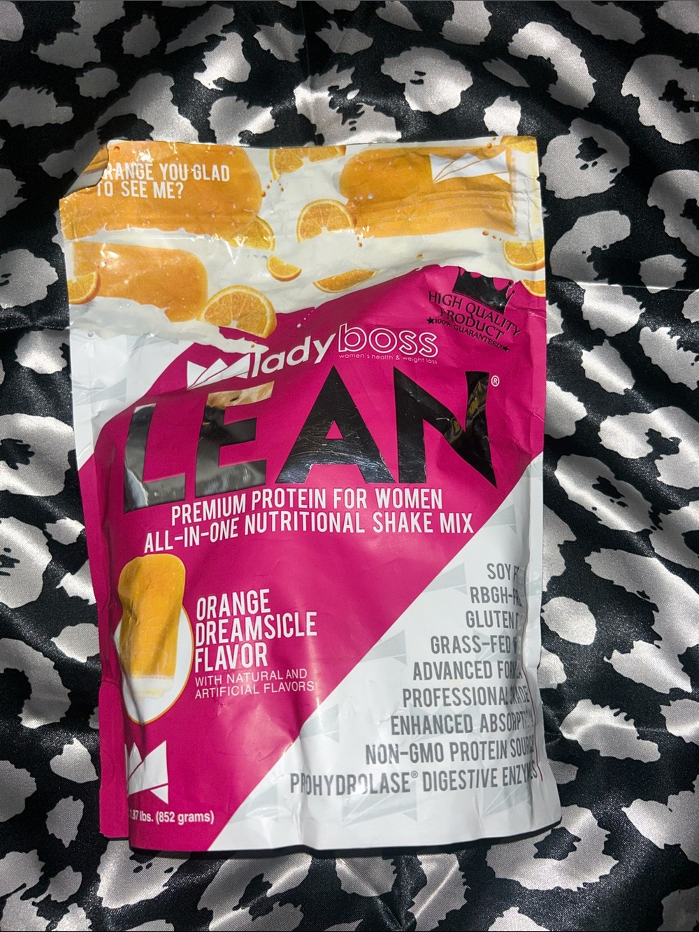 Lady Boss Lean: Orange Dreamcicle
